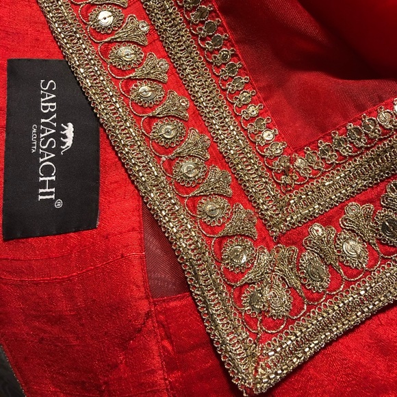 Red Sabyasachi Bridal Lehenga - Picture 6 of 6